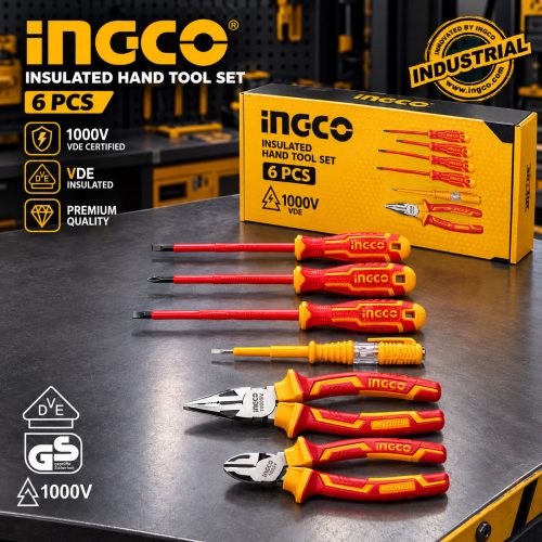 INGCO-6pcs-Insulated-Tools-Set INGCO 6pcs Insulated Tools Set