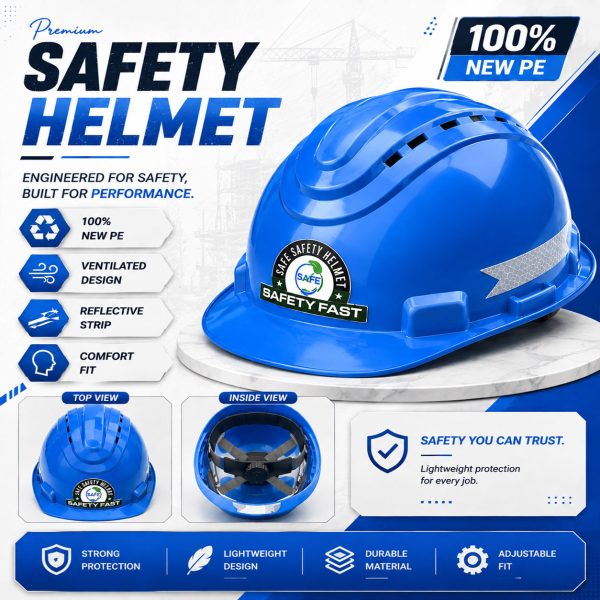 Safe-SH501-Safety-Helmet Safe SH501 Safety Helmet
