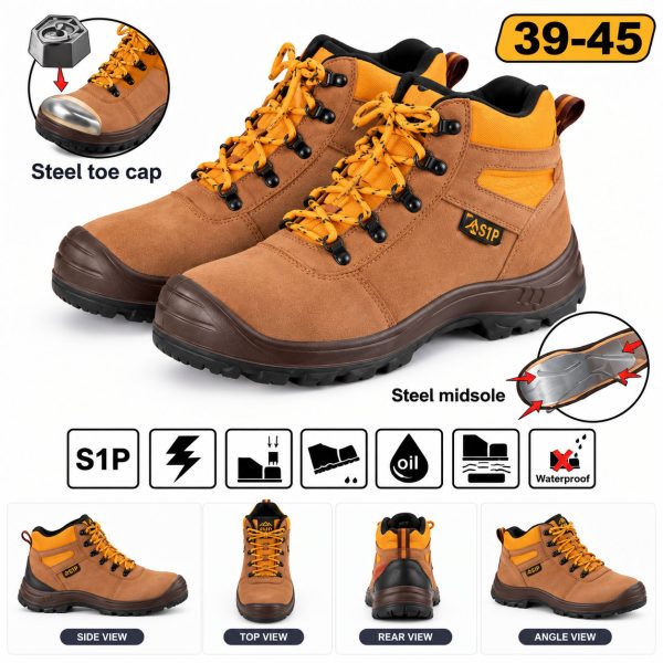 Safety-boots-SSH02S1P Safety boots SSH02S1P